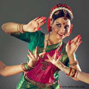 Gestos con las manos en la danza de Bollywood