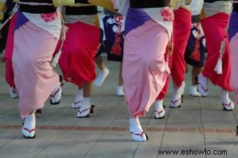 Danza folclórica japonesa