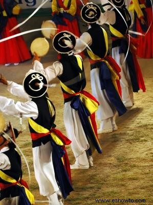Danza tradicional coreana