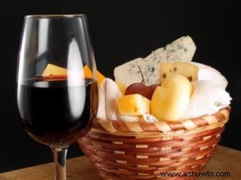 Historia del vino y el queso francés