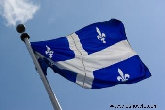 Bandera de Quebec