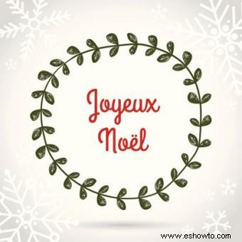 Feliz Navidad en francés
