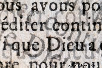 Conjugación de verbos en francés