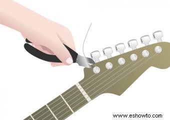 Recordar una guitarra eléctrica