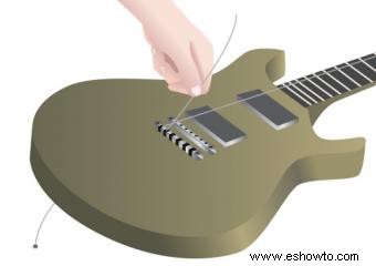 Recordar una guitarra eléctrica