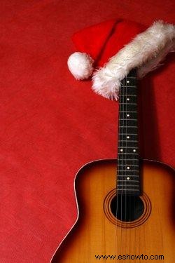 Acordes de guitarra de villancicos navideños