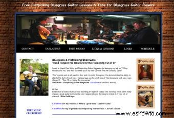 Tablaturas de guitarra Bluegrass gratis