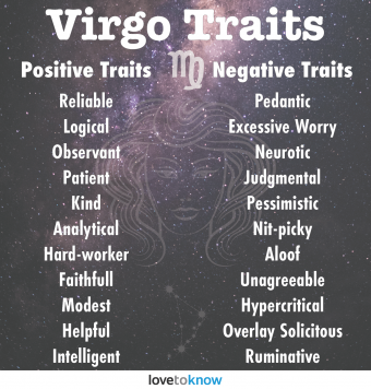 12 rasgos principales de Virgo:Explorando lo positivo y lo negativo