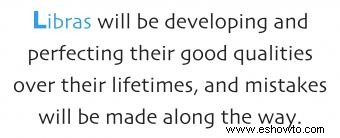 Características negativas y positivas de Libra