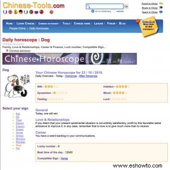 7 mejores sitios diarios del horóscopo chino