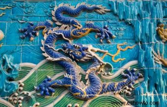 Dragón azul en la astrología china