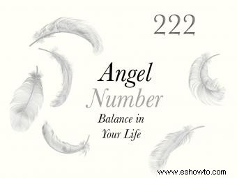 Ángel número 222 Significado y equilibrio en tu vida