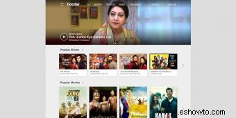 Lugares para alquilar películas de Bollywood en línea