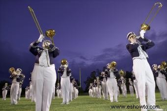 Lista de instrumentos de banda de marcha 