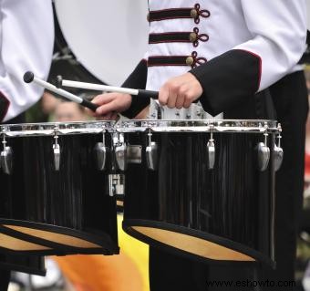 Lista de instrumentos de banda de marcha 