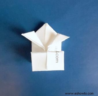 Tarjeta de presentación Origami