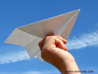 Patrones de aviones de papel