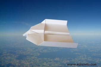 Aviones de papel que volarán más tiempo