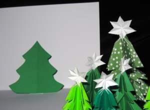 Árbol de Navidad de Kirigami