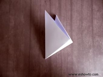 Cómo hacer un lobo de origami