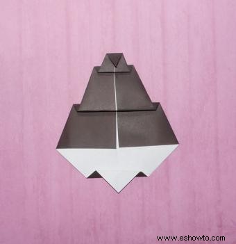 Cómo hacer un perro de origami