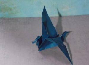 Cómo hacer un dragón de origami