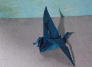 Cómo hacer un dragón de origami
