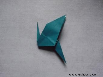 Cómo hacer un dragón de origami