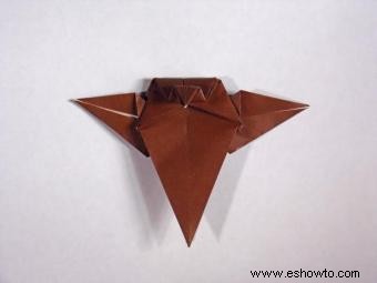 Cómo hacer un búho de origami