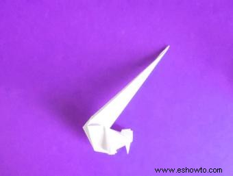 Cómo hacer un unicornio de origami