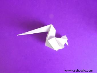 Cómo hacer un unicornio de origami