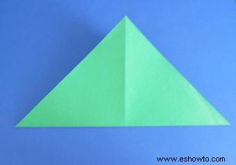 Instrucciones para la tortuga de origami