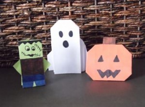 Ideas de origami para Halloween