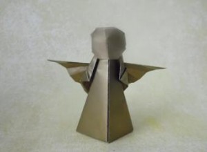 Cómo Hacer un Ángel de Origami Fácil para Navidad: Guía Paso a Paso