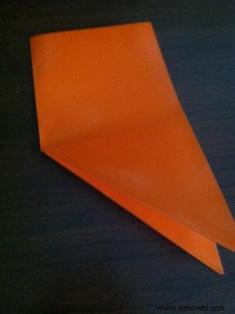 Hacer una corona de origami fácil