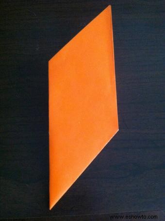 Hacer una corona de origami fácil