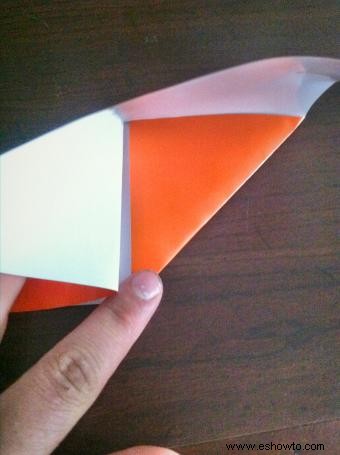 Hacer una corona de origami fácil