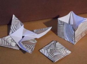 3 Proyectos Fáciles de Origami con un Solo Cuadrado de Papel