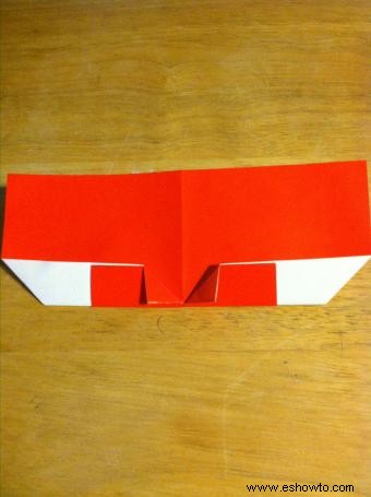 Cómo hacer tarjetas de lugar de origami