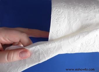 Hacer una rosa con origami de papel higiénico