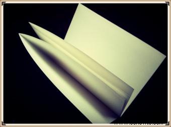 Hacer libros de papel doblados