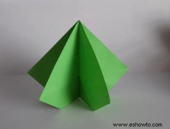 Árbol de Navidad de origami