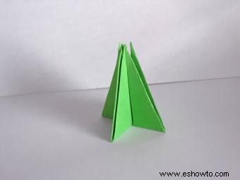 Árbol de Navidad de origami