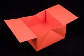 La caja sorpresa de origami
