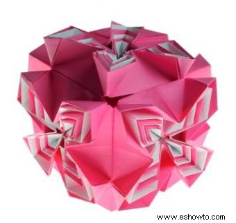 Instrucciones de la caja de rompecabezas japonesa de origami