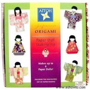 Muñecas de papel de origami