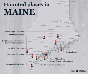 10 lugares embrujados en Maine (si busca fantasmas)