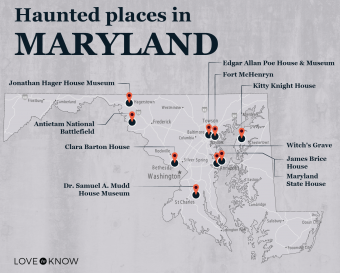 10 lugares embrujados en Maryland para buscadores sobrenaturales