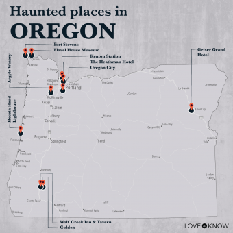 10 lugares embrujados de Oregón para encuentros reales con fantasmas