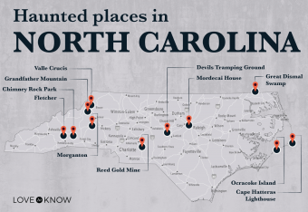 11 lugares embrujados reales en Carolina del Norte que vale la pena visitar